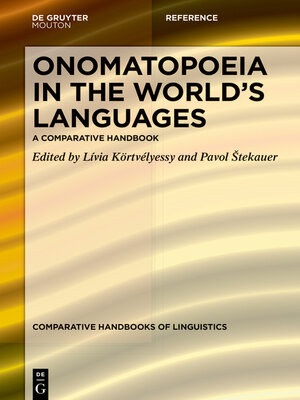 cover image of Onomatopoeia in the World's Languages